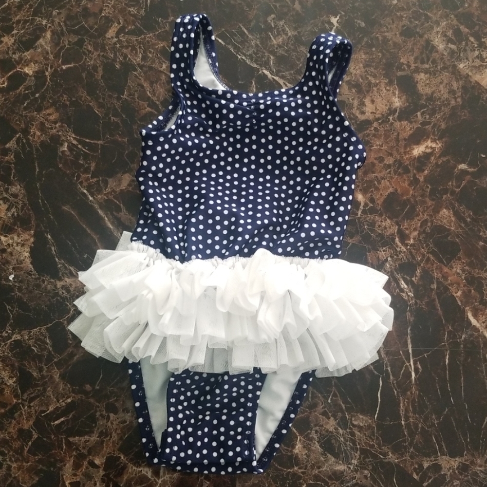 Ruffle one piece swimsuit